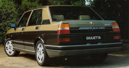 Sonderserie: "Giulietta Zender-Alfa-Sport"