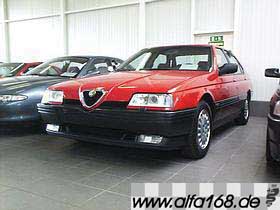 Der Alfa Romeo 164 mit Facelift von 1993
