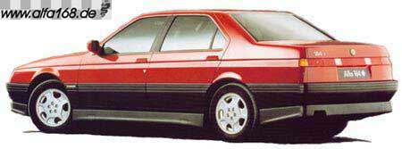 Der Alfa Romeo 164 QV von 1990